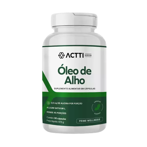 Óleo de Alho 500mg - 90 Cápsulas