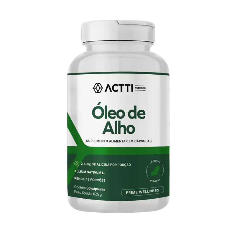Óleo de Alho 500mg - 90 Cápsulas