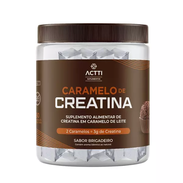 Creatina em Caramelo Sabor Brigadeiro - 60und