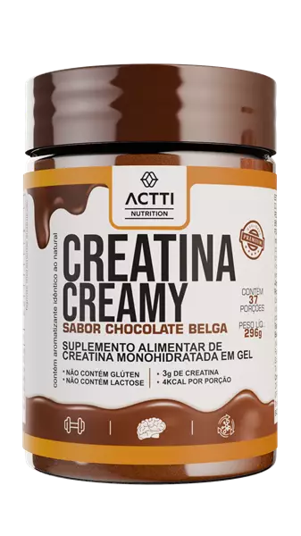 Creatina Creamy - Sabor Chocolate Belga