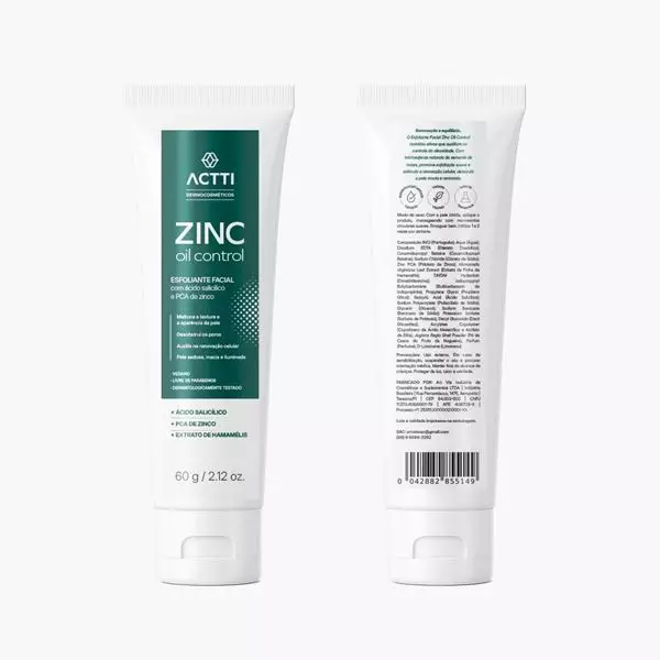 Esfoliante Facial Zinc Oil Control