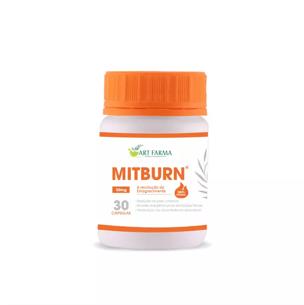 MitBurn 50mg - 30 Cápsulas